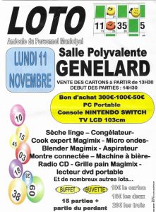 Amicale du personnel municipal de Génelard (Sortir)