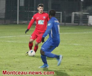 Score final – Coupe de France de foot –  Belfort :  3  FCMB : 0