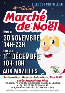 RAPPEL / Saint-Vallier : le marché de Noël
