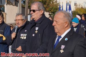 Cérémonie du 11 novembre à Blanzy