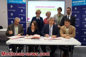 Agire signe une convention avec le département