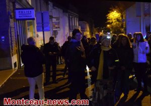 Montceau-les-Mines : Rassemblement au centre ville