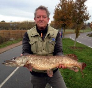 Belle prise au lac du Plessis (Pêche)
