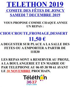 Comité des fêtes de Joncy
