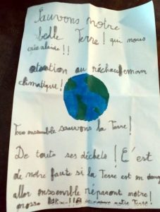 Une lettre anonyme reçue par un enfant à Saint-Vallier
