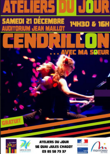 Il reste encore quelques places pour « Cendrillon … avec ma sœur »