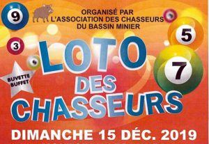 RAPPEL / Loto des chasseurs du bassin minier (Sortir)