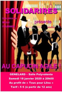 Soirée théâtre au profit de Lilou