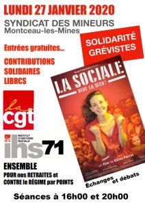 Deux séances de projection du film de Gilles Perret