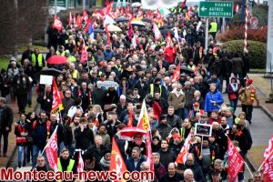 Manifestation contre le projet de réforme des retraites