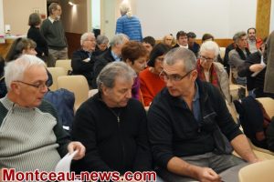 Une cinquantaine de personnes à Marigny