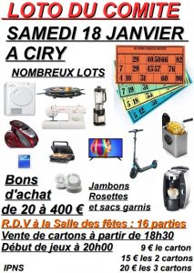 Comité des fête de Ciry le Noble