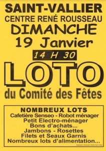 Comité des Fêtes Saint-Vallier (Sortir)