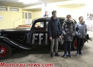 Montceau-les-Mines : Une traction pour Jean Moulin
