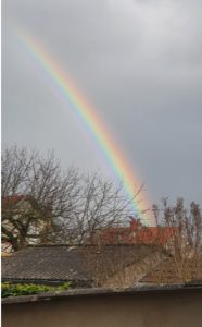 Arc-en-ciel sur le bassin minier