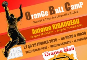 « Orange Ball Camp » de l’Alliance Basket Creusot