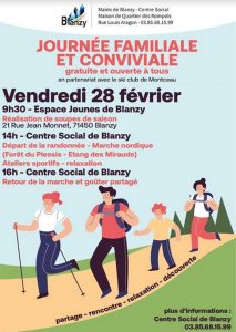 Blanzy : Journée familiale et conviviale gratuite et ouverte à tous