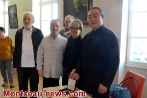 Montceau-les-Mines : Remise de la médaille de la ville à Maitre Ming Yue