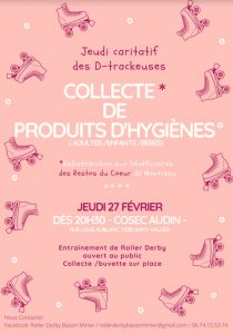 Deuxième événement de la saison du Roller Derby Bassin Minier