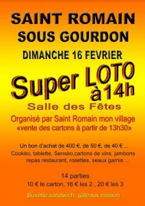 Association ” Saint Romain mon Village” (Sortir)