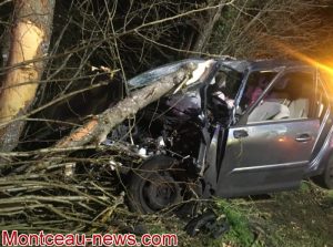 Faits Divers : Accident de la route le long du canal à Blanzy