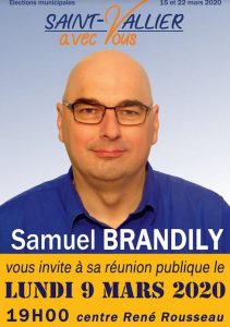 Saint-Vallier : élections municipales