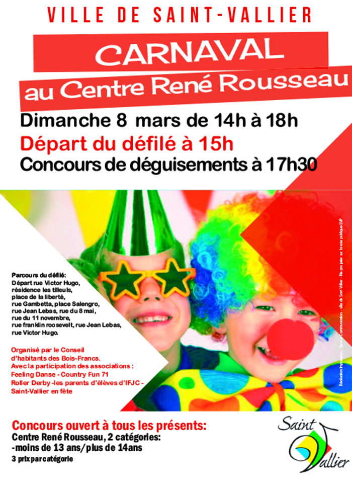 Carnaval au Centre René Rousseau à Saint-Vallier - Montceau News