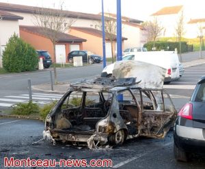 Faits divers – Feu de voiture, ce vendredi matin à Montceau