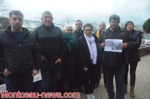 Saint-Vallier : Mobilisation des salariés de Konecranes.