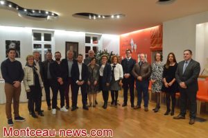 Montceau-les-Mines : Réception de la délégation de Felgueiras