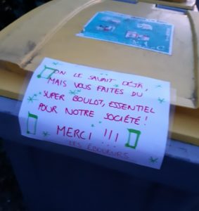 Solidarité et gratitude