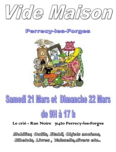 Vide maison à Perrecy-les-Forges