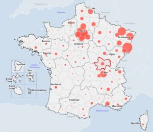 Coronavirus-COVID-19 en Saône-et-Loire