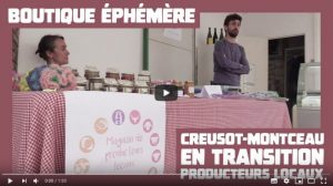 Montceau  :  Vos producteurs locaux dans la boutique éphémère