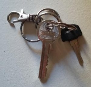 Clefs trouvées près du lac Saint Amédée