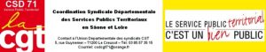« Agents des services publics, usagers :  même combat! » (Social)