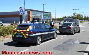 Faits divers – la course poursuite se termine avenue du Maréchal Leclerc à Montceau