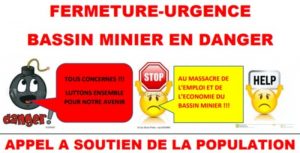 « Fermeture-urgence – Bassin minier en danger » (Social)