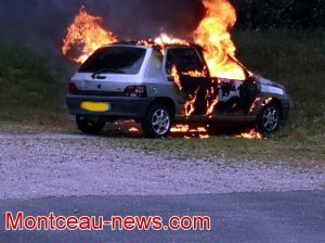 Faits divers – feu de voiture, ce jeudi soir à Montceau