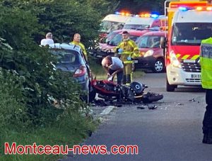 Faits divers – très grave accident, ce mercredi soir rue de Nancy à Montceau