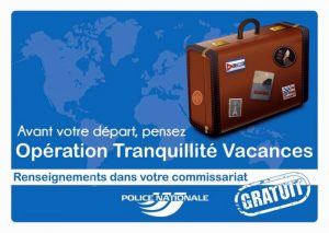 Opération « Tranquillité vacances »