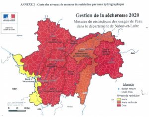 Aggravation de la sécheresse en Saône-et-Loire