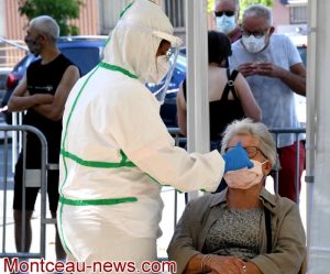 Montceau-les-Mines : Dépistage de la Covid 19