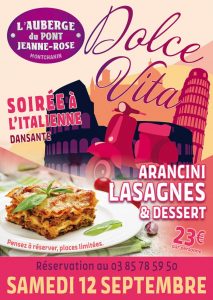 Auberge du Pont Jeanne Rose – Dancing « La Fiesta »