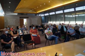 Conseil municipal de Blanzy de retour en mairie