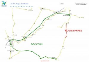 RD164 – Communes de Saint-Eusèbe et Marigny