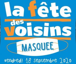 Fête des voisins du vendredi 18 septembre 2020