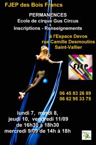 Saint-Vallier : La reprise à l’école de Cirque GUS CIRCUS
