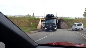 La très difficile traversée de Blanzy en vidéo