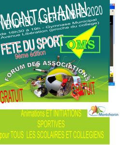 Fête du sport à Montchanin